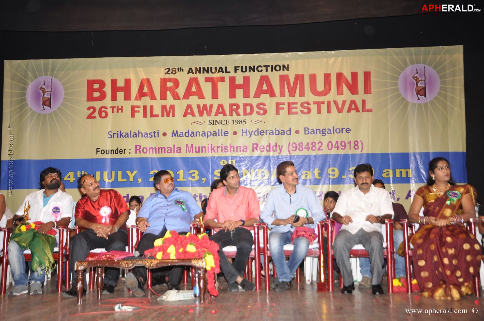 Bharatamuni Awards 2013 Stills 