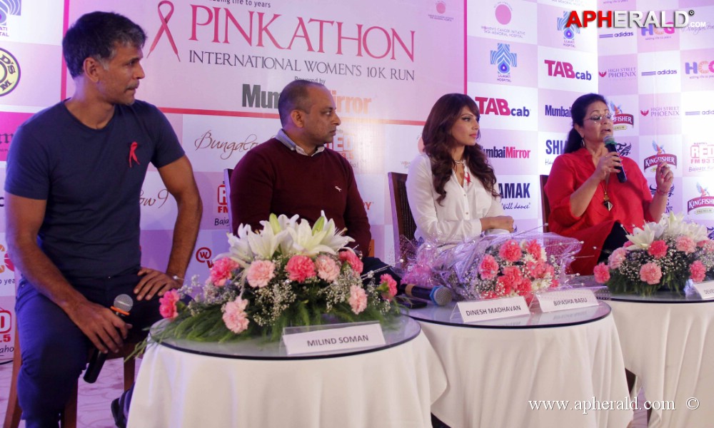 Bipasha Basu at Pinkathon's Second Edition
