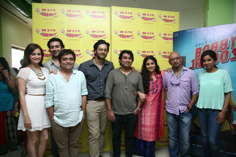 Bobby Jasoos Movie Team At Radio Mirchi FM