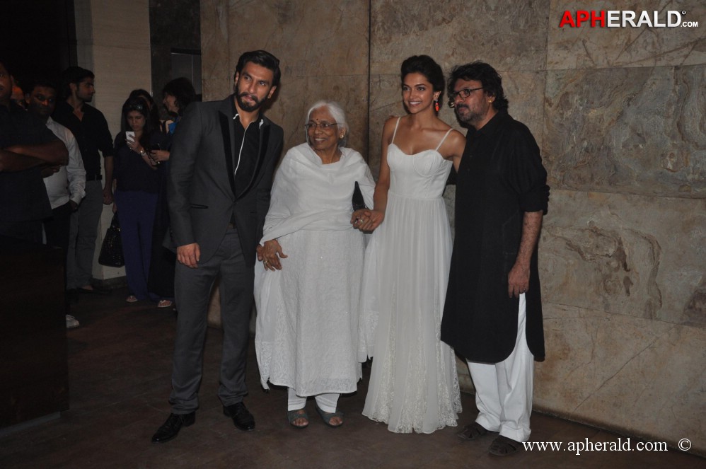 Bolly Celebs at RAM LEELA Special Screening