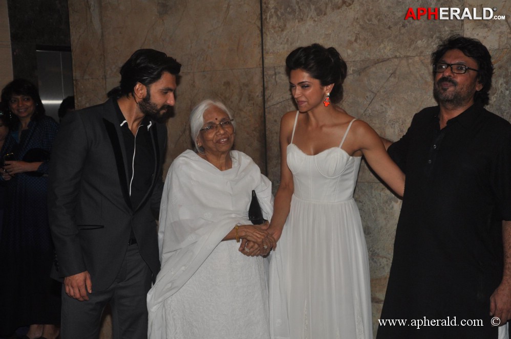 Bolly Celebs at RAM LEELA Special Screening