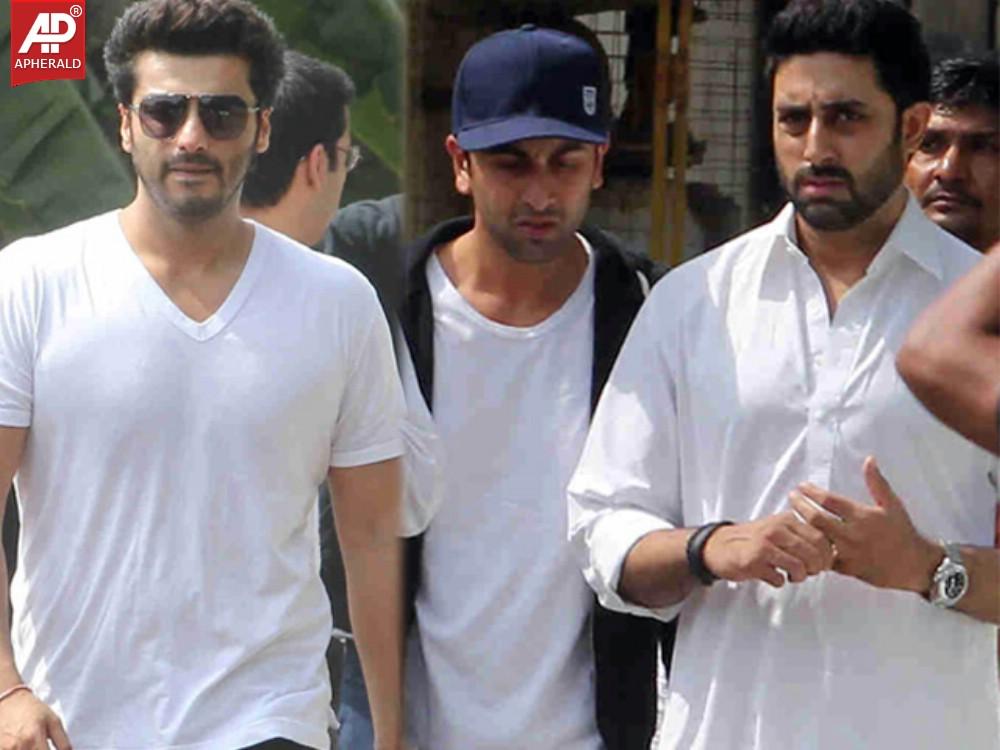 Bolly Celebs at Ravi Chopra Funeral