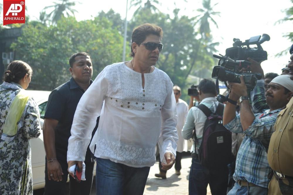 Bolly Celebs at Ravi Chopra Funeral