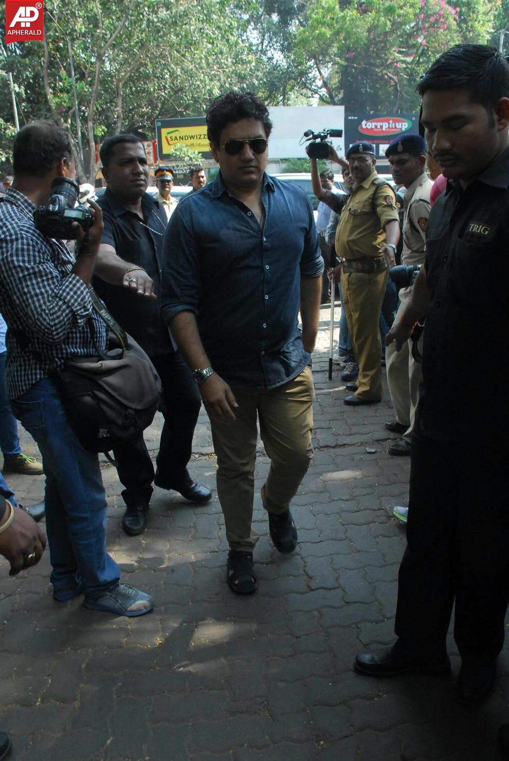 Bolly Celebs at Ravi Chopra Funeral