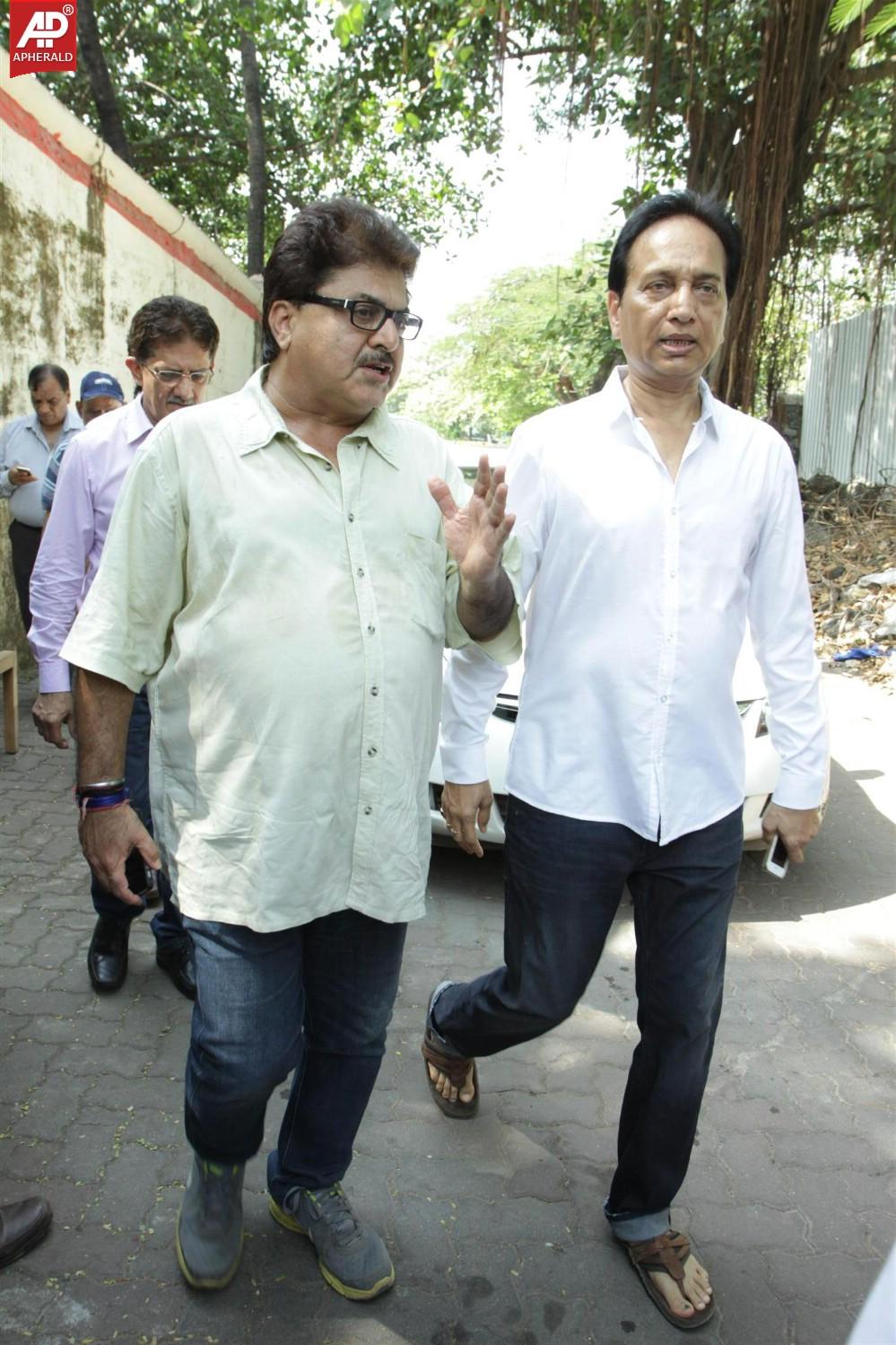 Bolly Celebs at Ravi Chopra Funeral