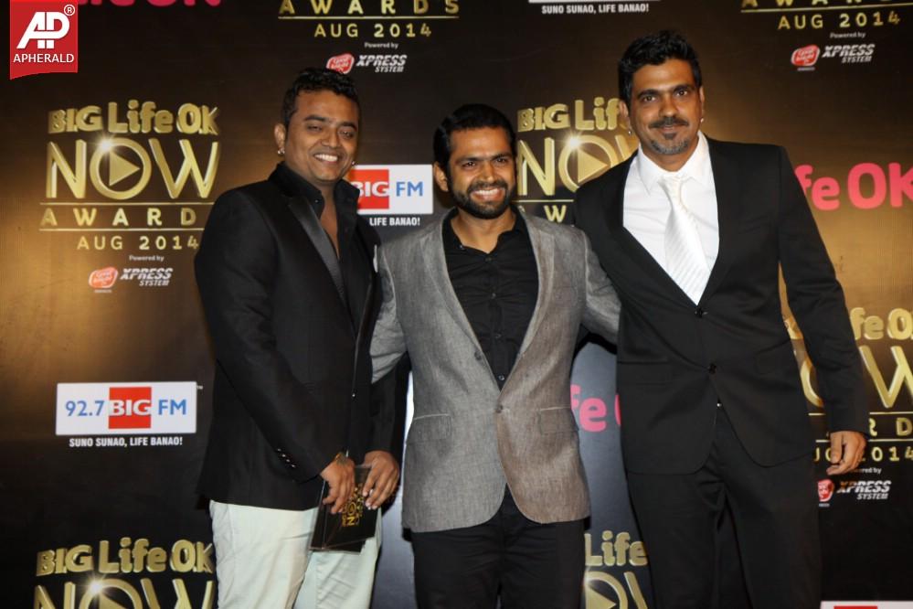 Bollywood Celebs At The Life OK Now Awards 2014