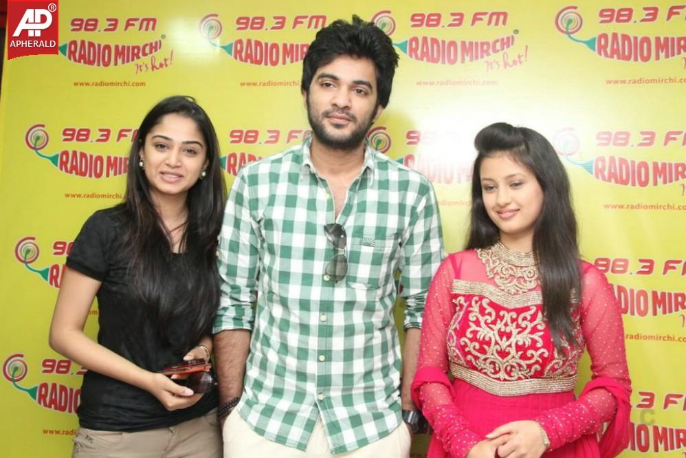 Boy Meets Girl Tholiprema Katha Team at Radio Mirchi