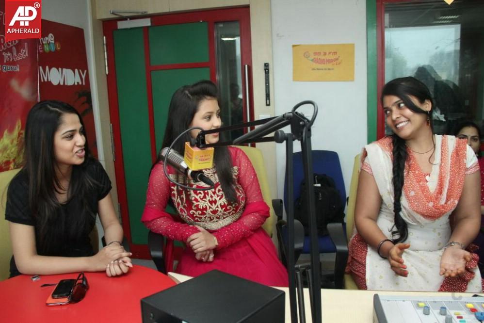 Boy Meets Girl Tholiprema Katha Team at Radio Mirchi