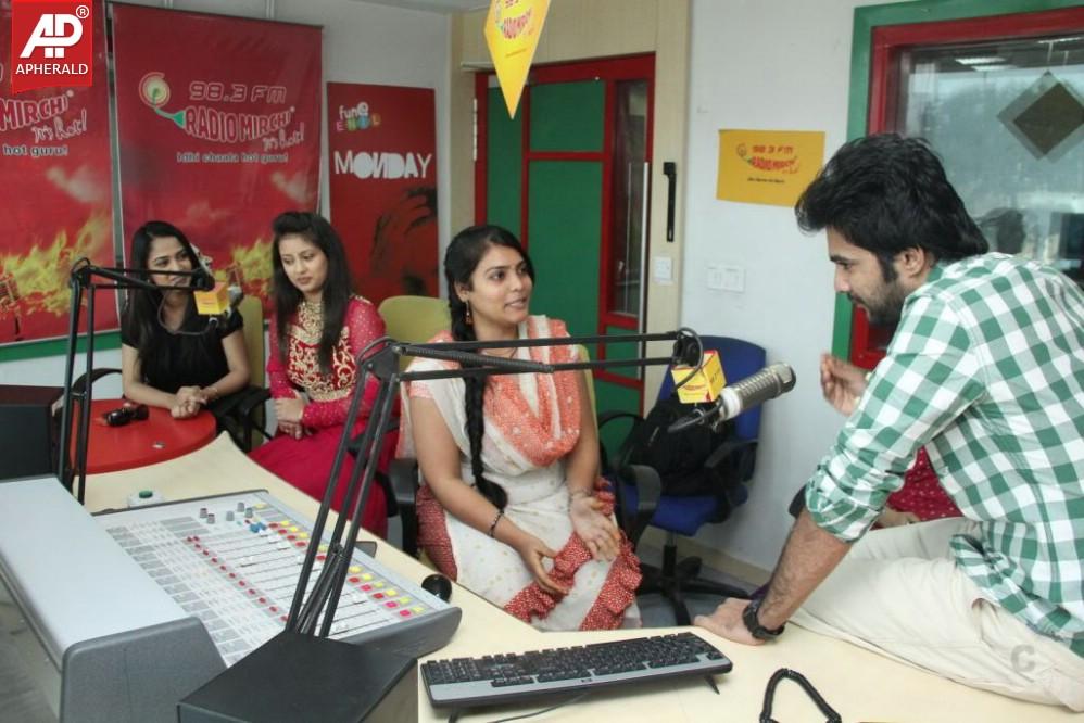 Boy Meets Girl Tholiprema Katha Team at Radio Mirchi
