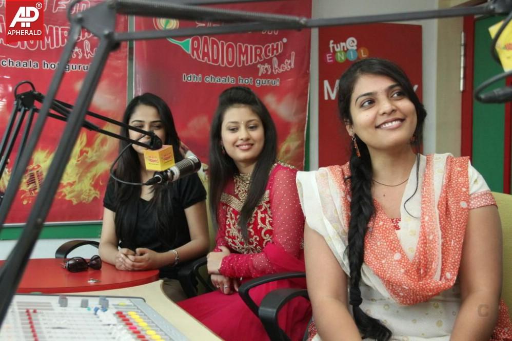 Boy Meets Girl Tholiprema Katha Team at Radio Mirchi
