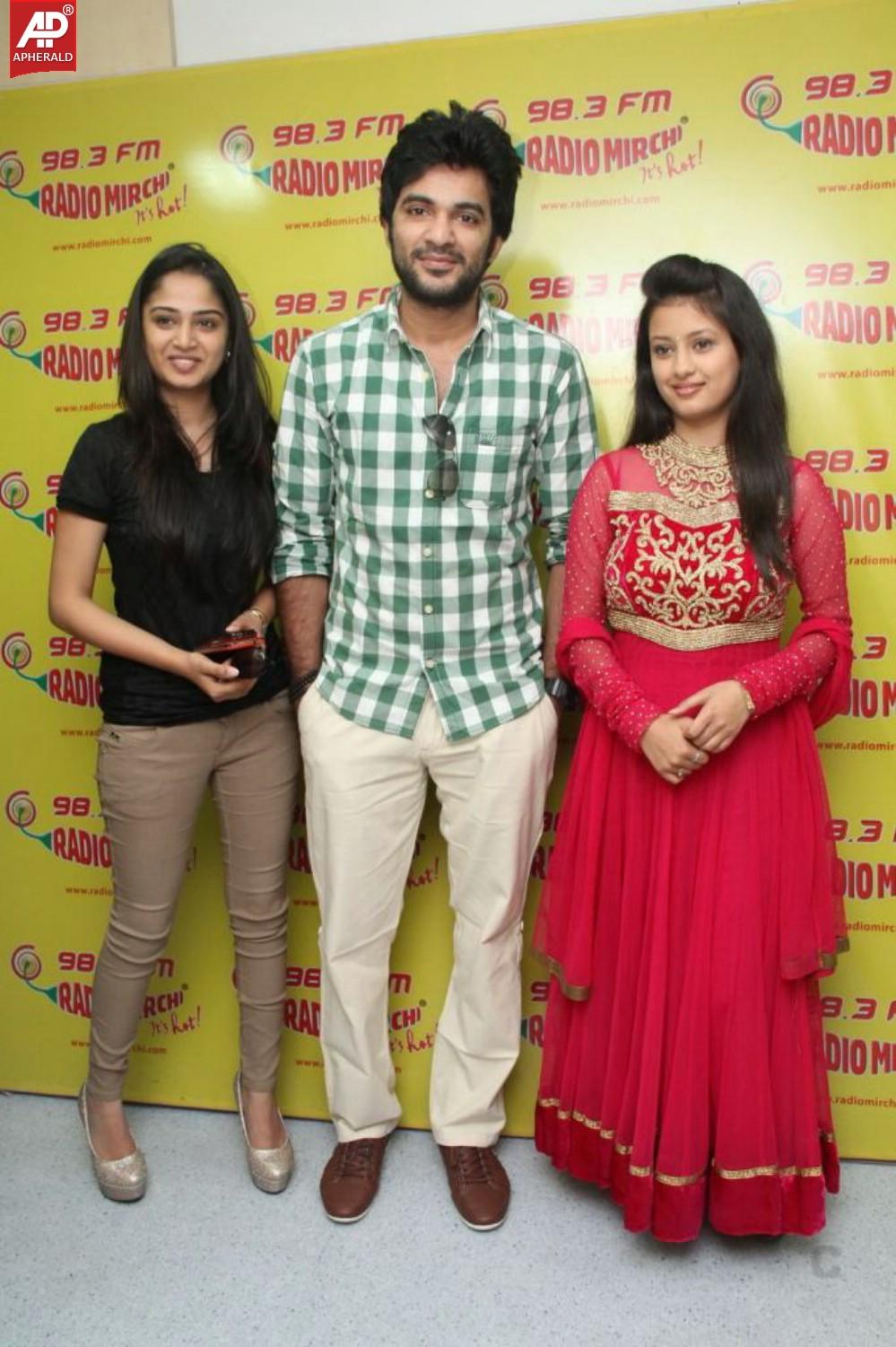 Boy Meets Girl Tholiprema Katha Team at Radio Mirchi