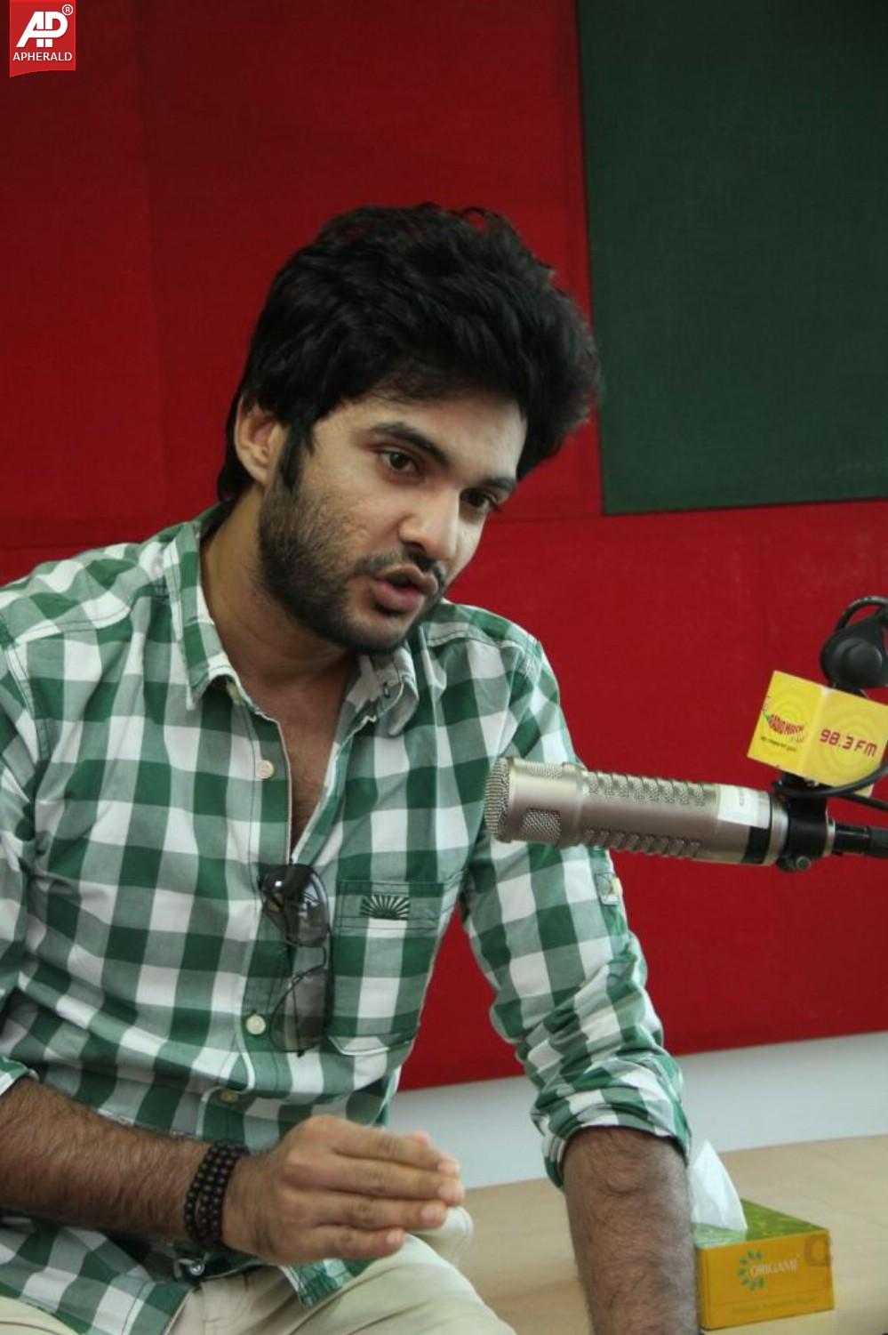 Boy Meets Girl Tholiprema Katha Team at Radio Mirchi