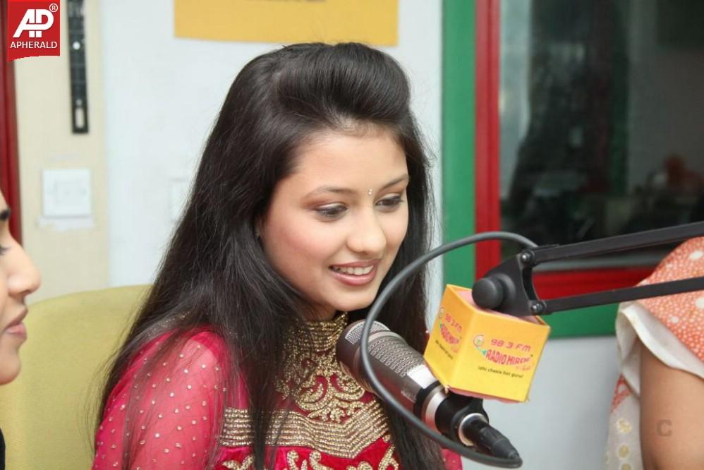 Boy Meets Girl Tholiprema Katha Team at Radio Mirchi