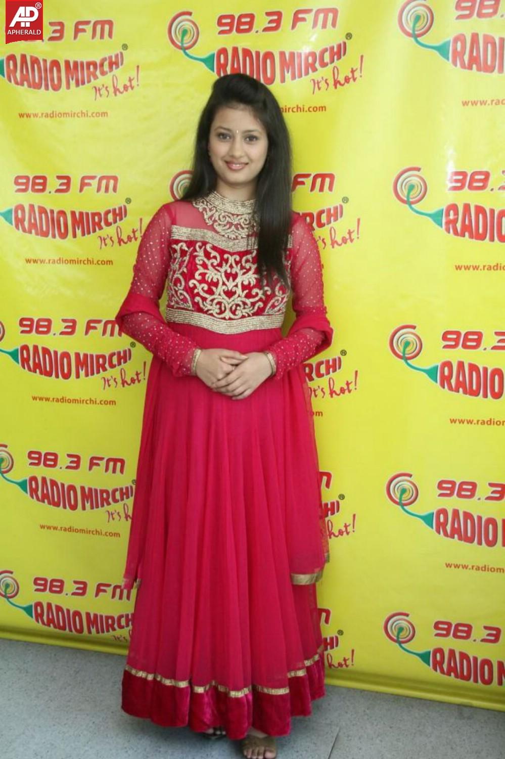Boy Meets Girl Tholiprema Katha Team at Radio Mirchi