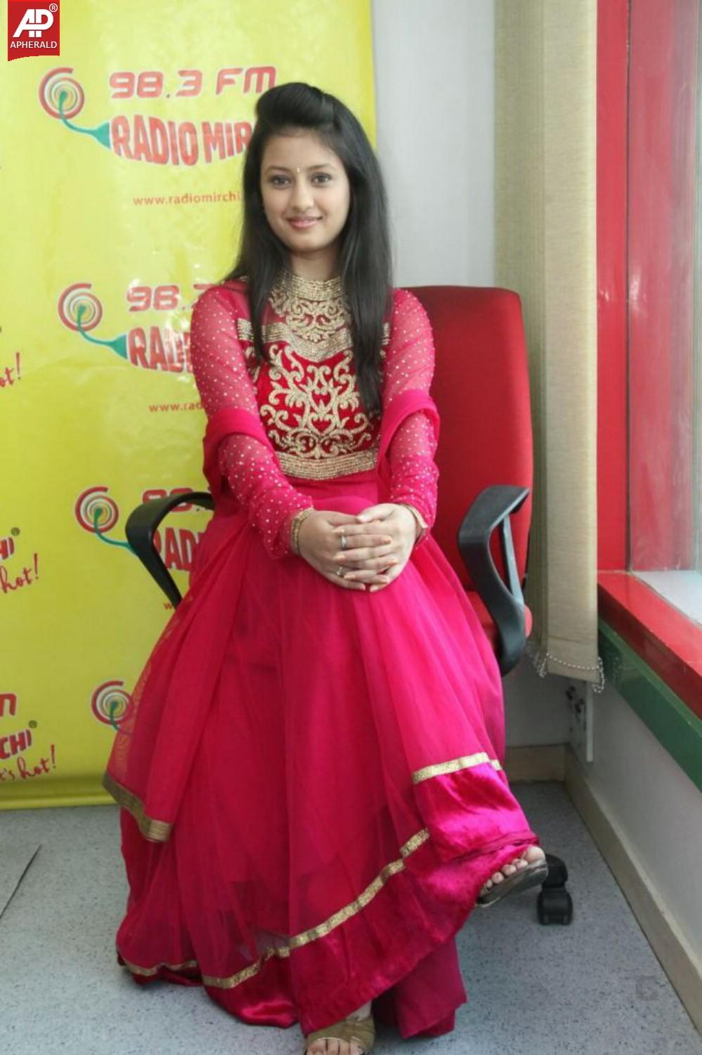Boy Meets Girl Tholiprema Katha Team at Radio Mirchi