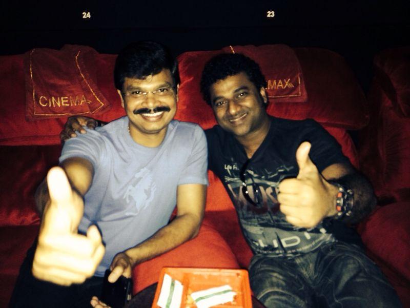 Boyapati and Devisri Watched "Race gurram"