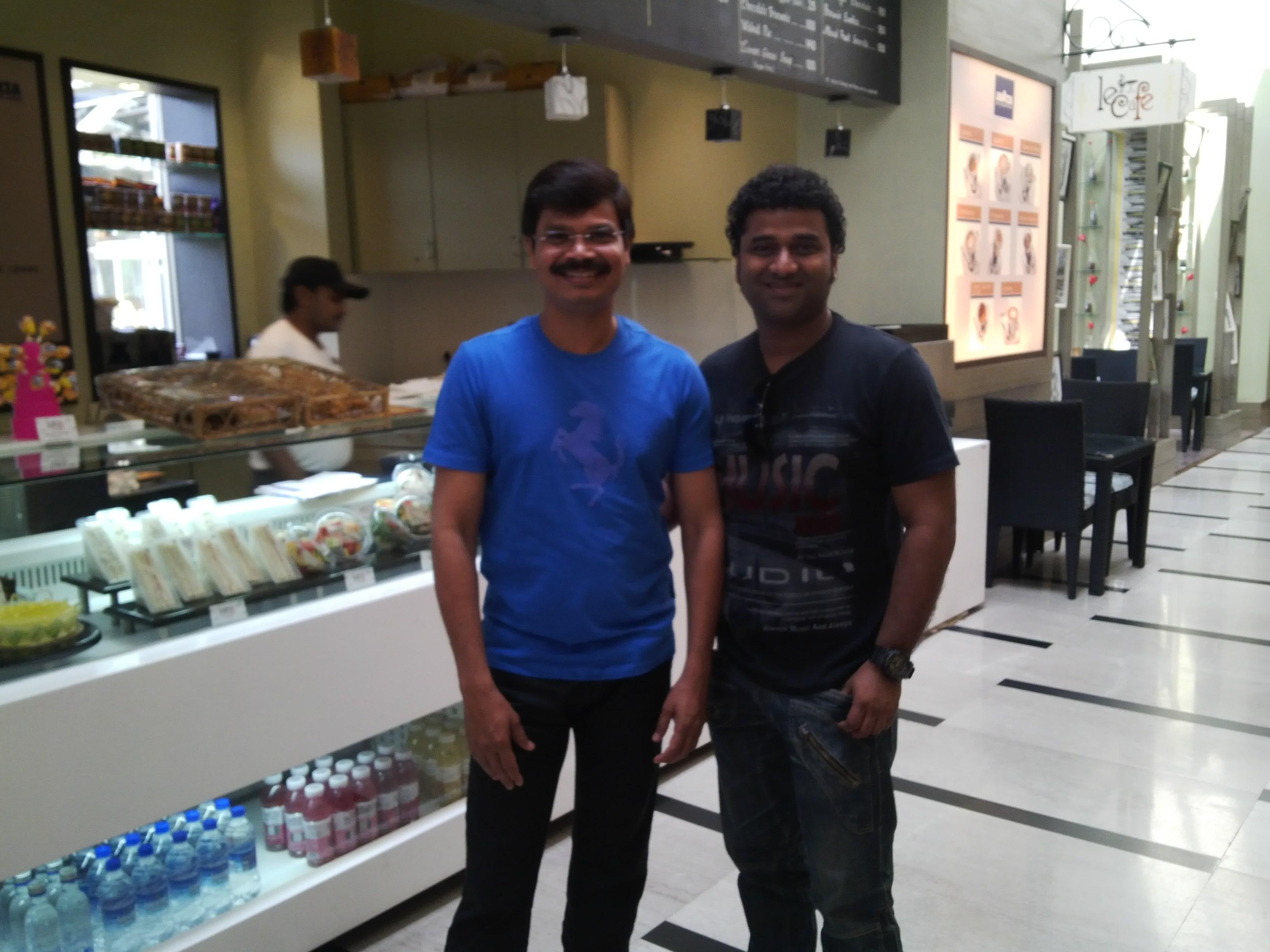 Boyapati and Devisri Watched "Race gurram"