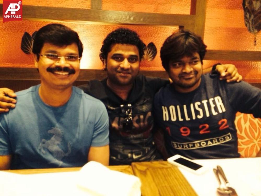 Boyapati and Devisri Watched "Race gurram"