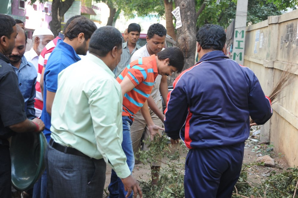 Boyapati Srinu participated in Swachh Bharat