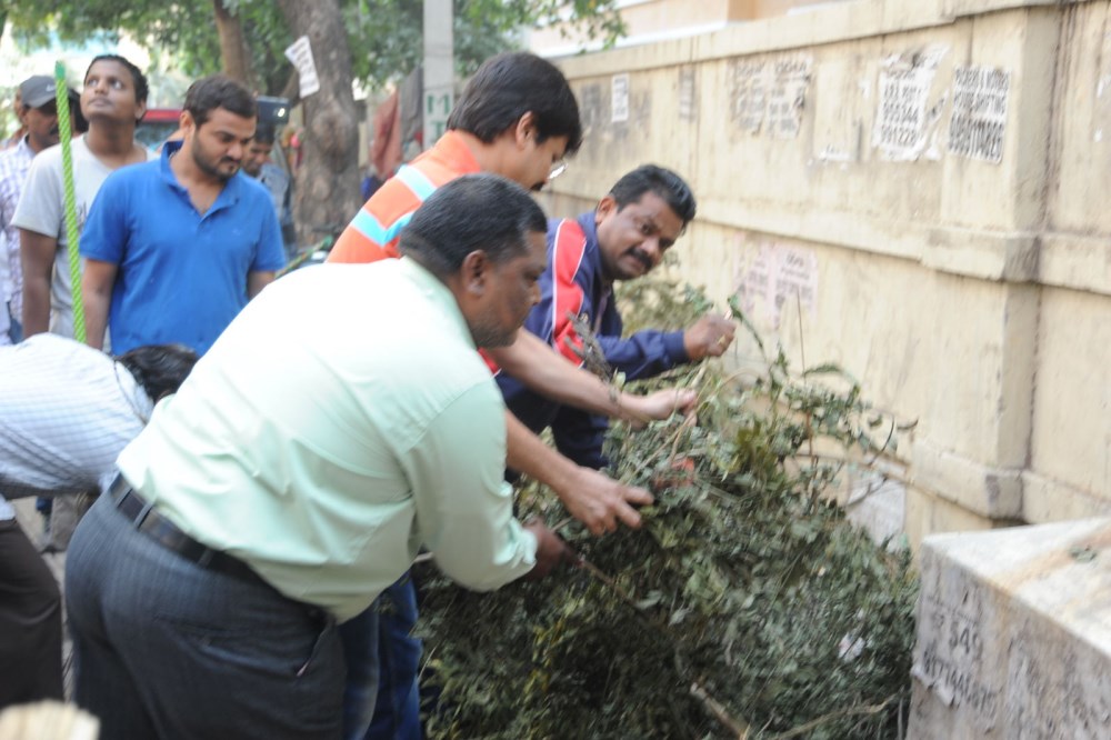 Boyapati Srinu participated in Swachh Bharat