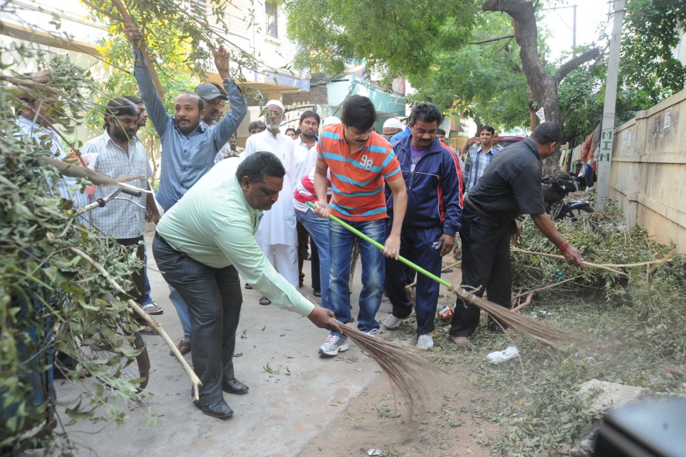 Boyapati Srinu participated in Swachh Bharat