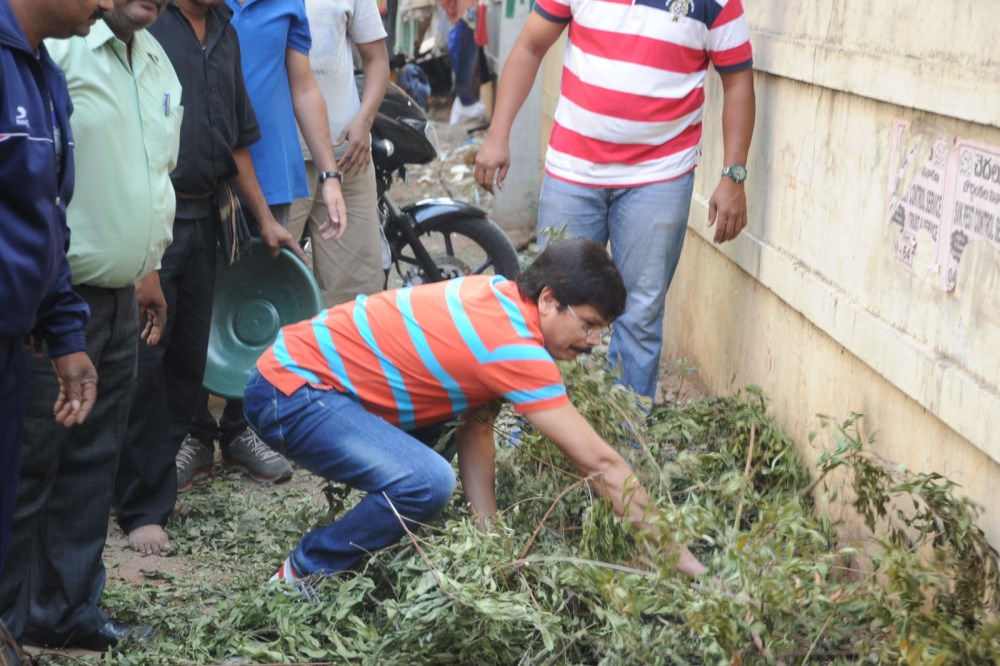 Boyapati Srinu participated in Swachh Bharat