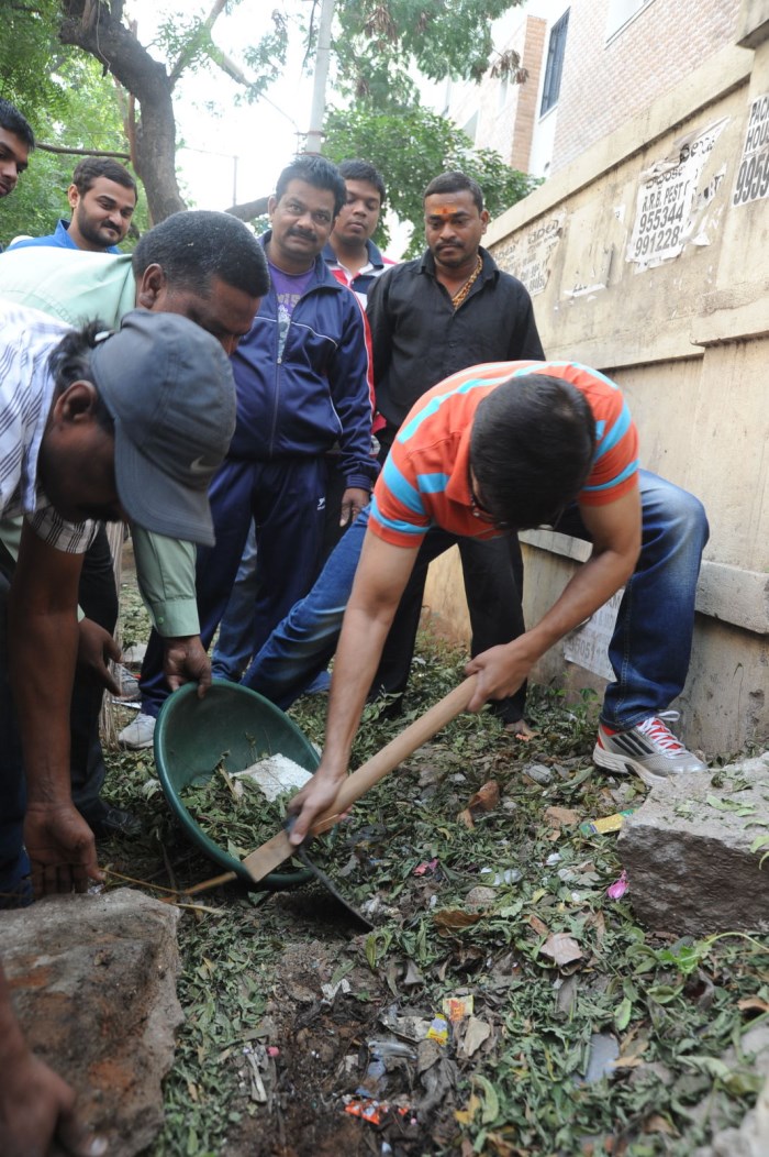Boyapati Srinu participated in Swachh Bharat