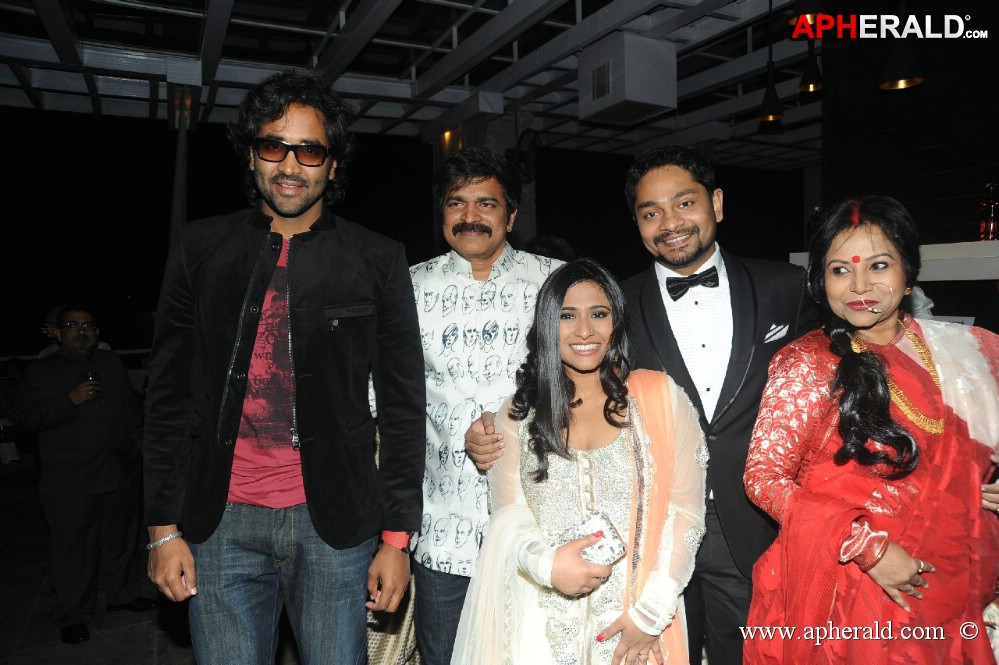 Brahmaji son Wedding Reception