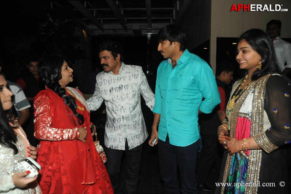 Brahmaji son Wedding Reception