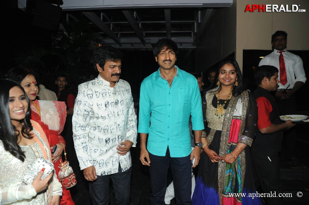 Brahmaji son Wedding Reception