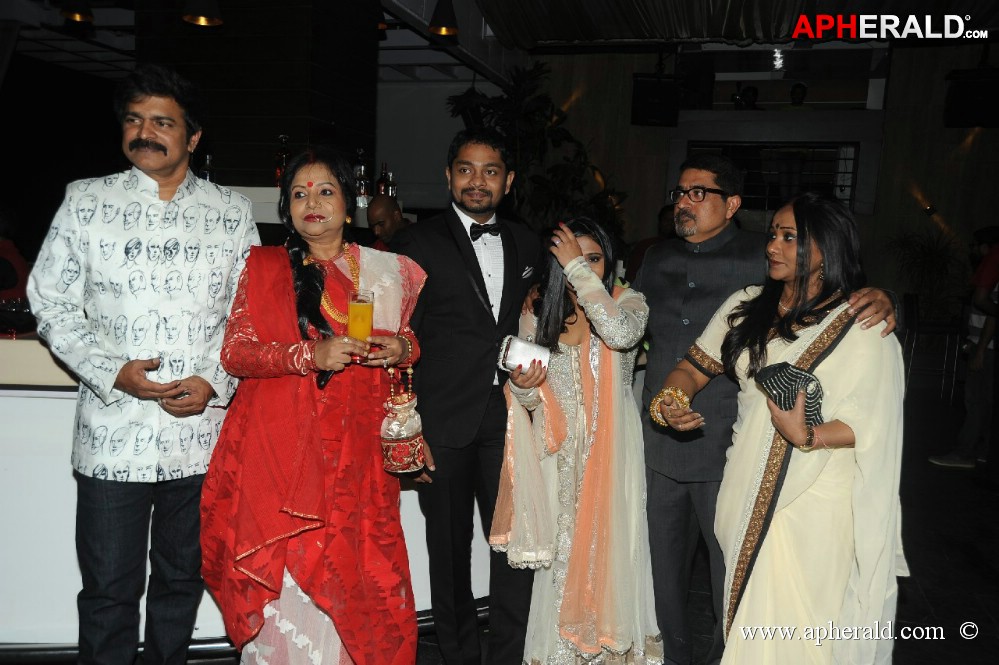 Brahmaji son Wedding Reception