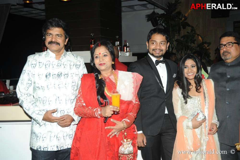 Brahmaji son Wedding Reception