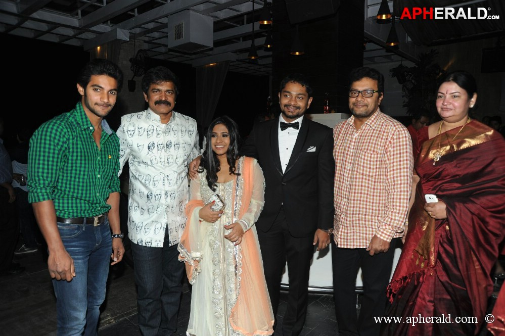 Brahmaji son Wedding Reception
