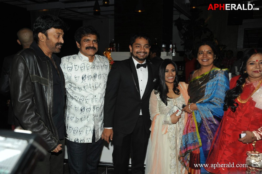 Brahmaji son Wedding Reception