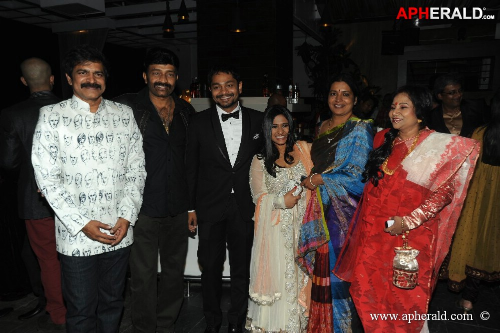 Brahmaji son Wedding Reception