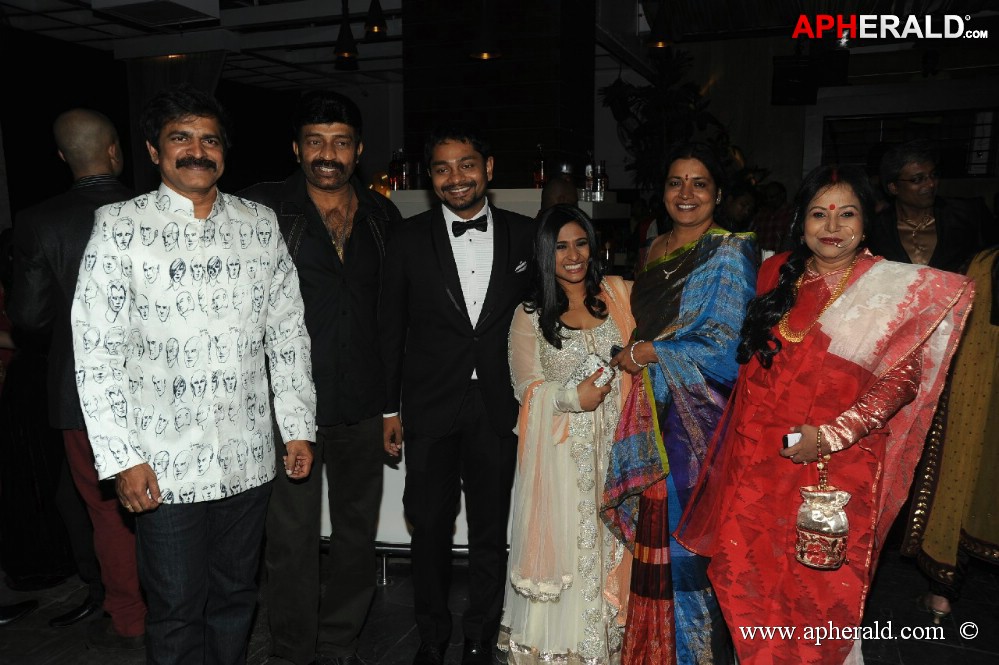 Brahmaji son Wedding Reception