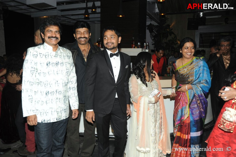 Brahmaji son Wedding Reception