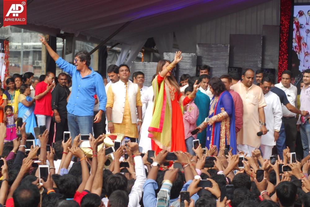 Celebrities at Dahi Handi 2014 Celebrations