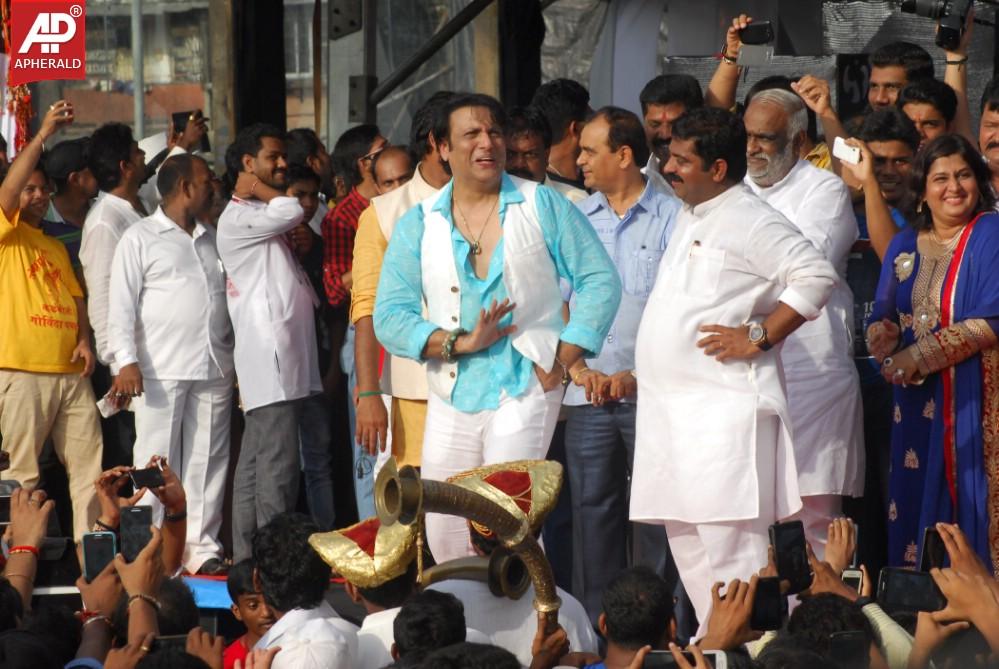 Celebrities at Dahi Handi 2014 Celebrations