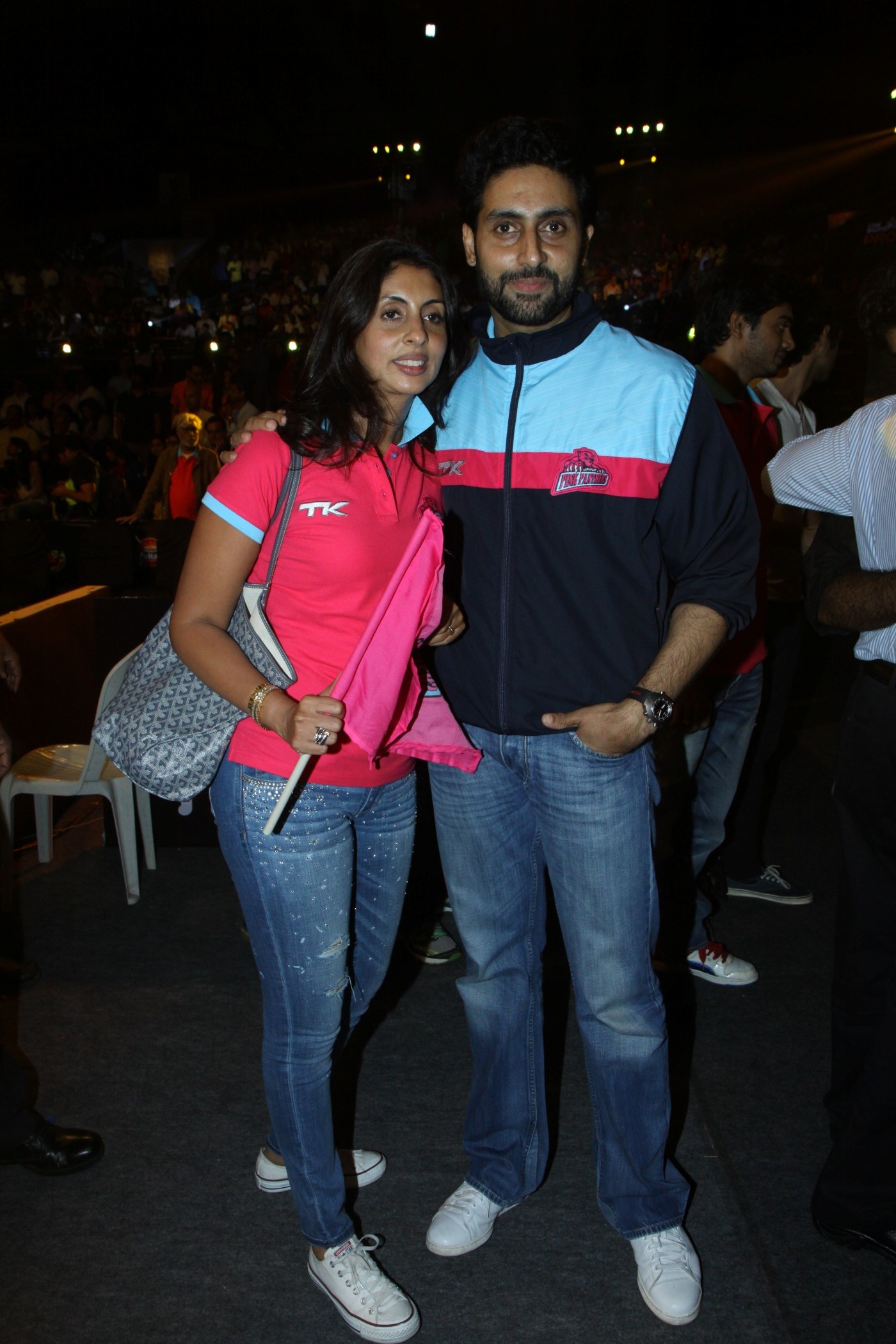 Celebrities At PRO Kabbadi League Match