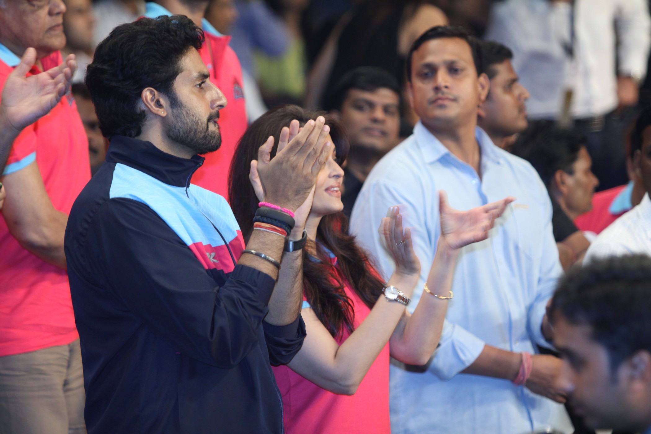 Celebrities At PRO Kabbadi League Match