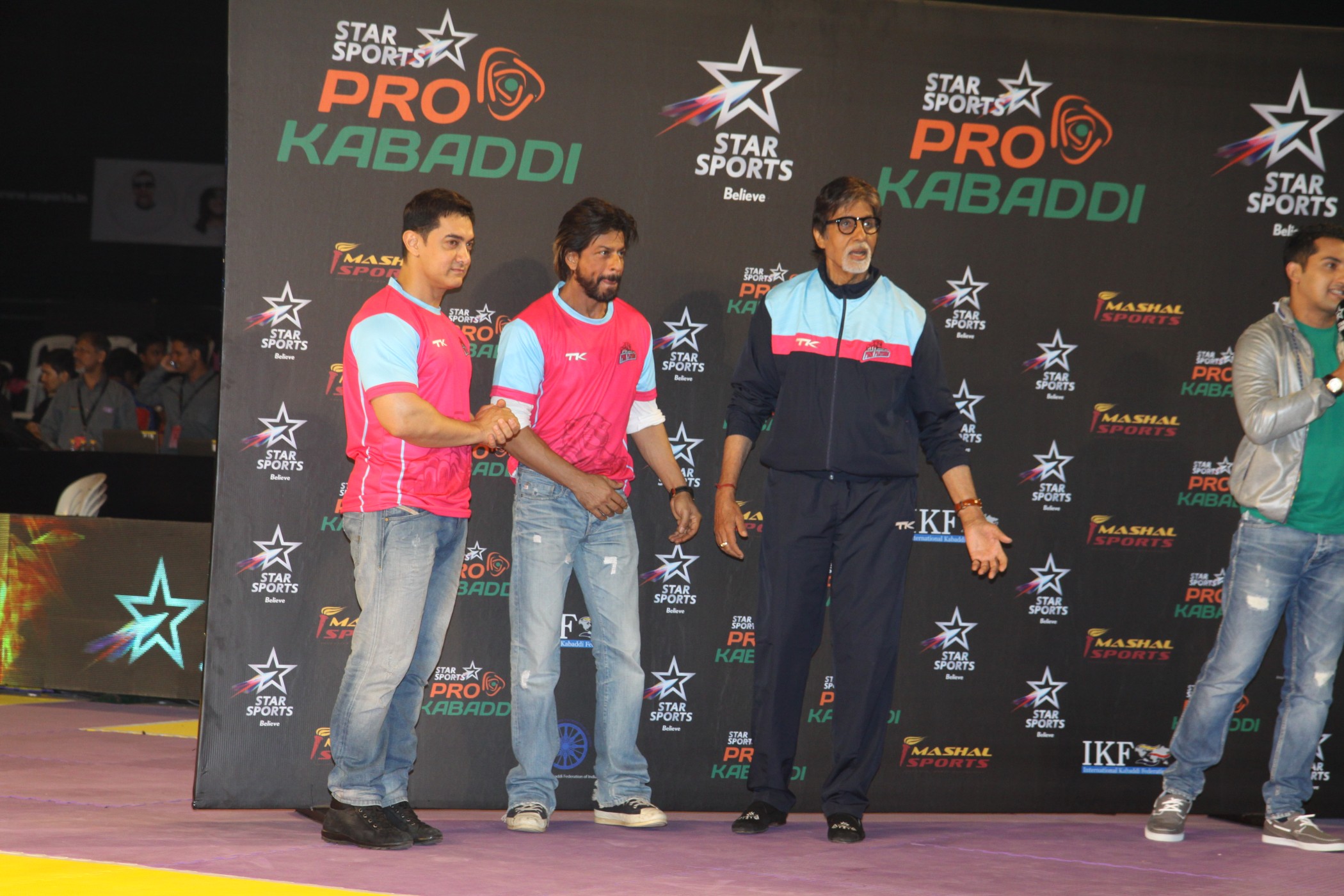 Celebrities At PRO Kabbadi League Match