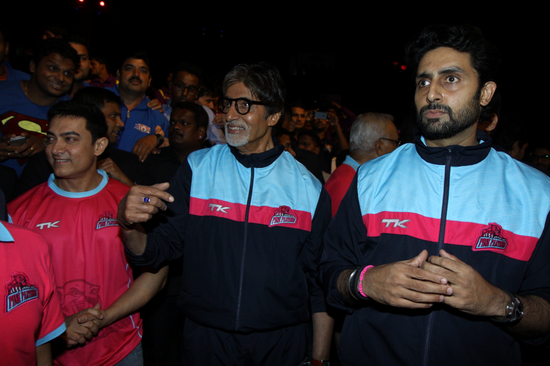 Celebrities At PRO Kabbadi League Match