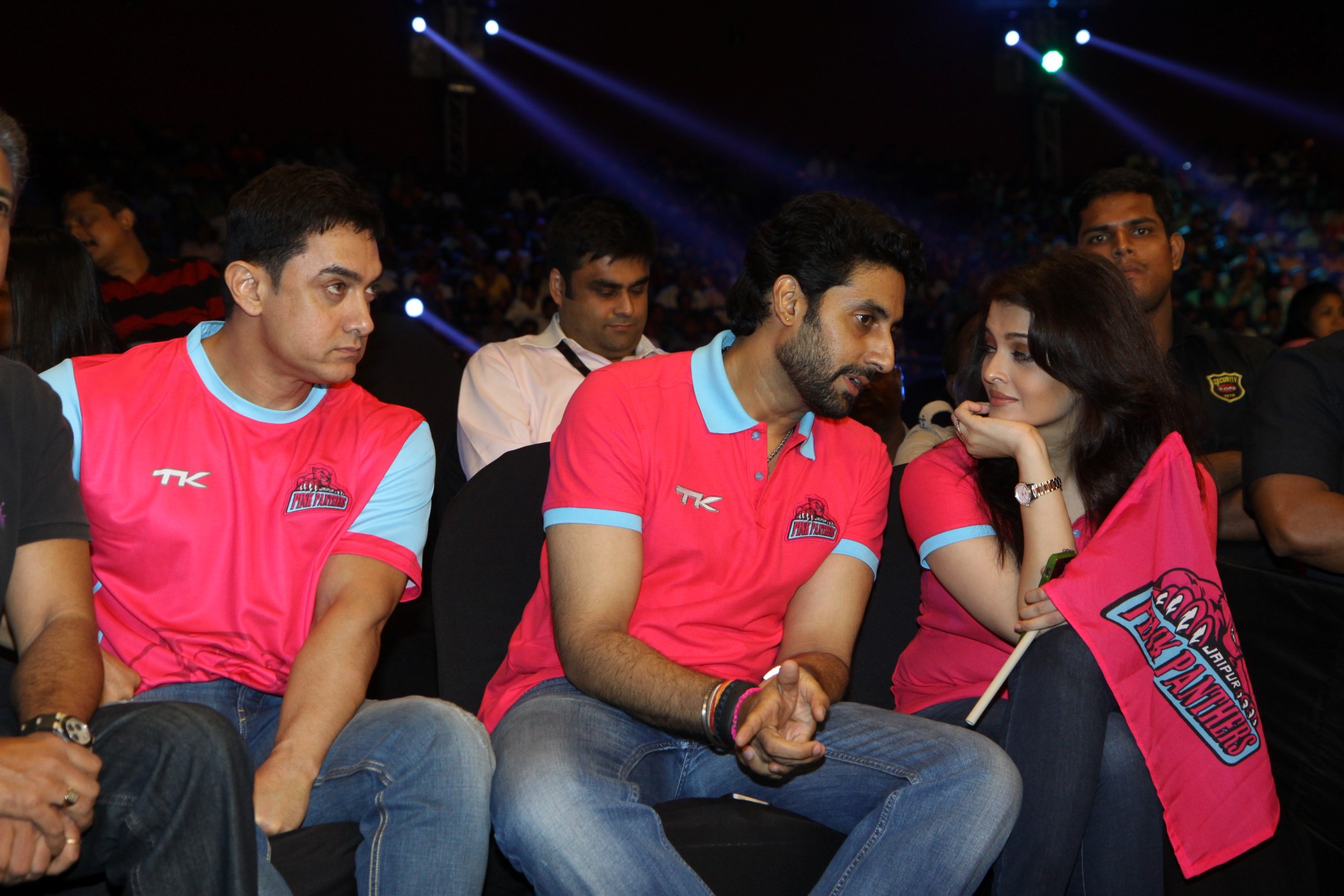 Celebrities At PRO Kabbadi League Match