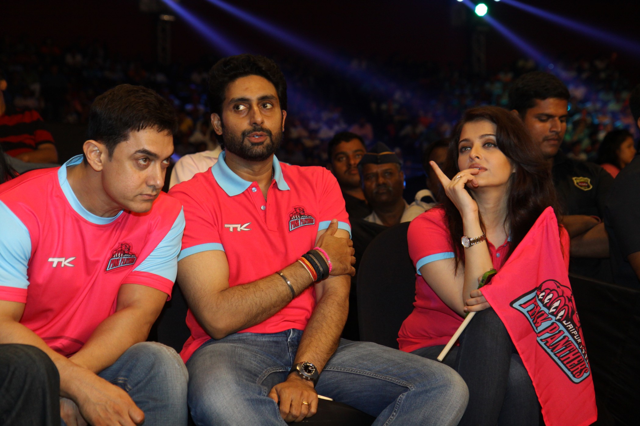 Celebrities At PRO Kabbadi League Match