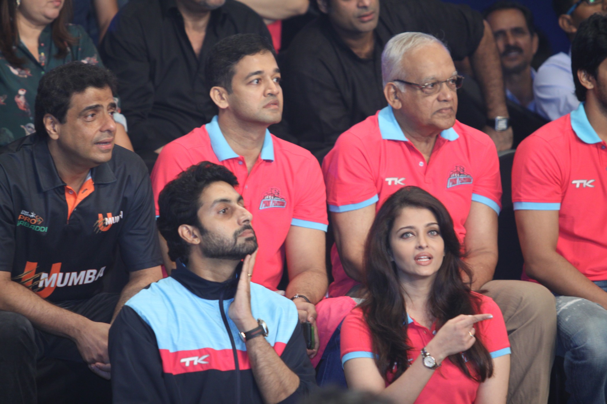 Celebrities At PRO Kabbadi League Match