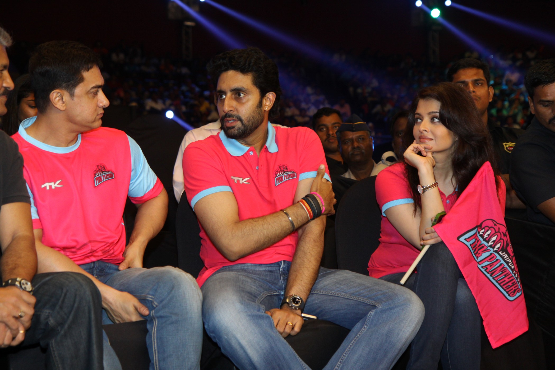 Celebrities At PRO Kabbadi League Match