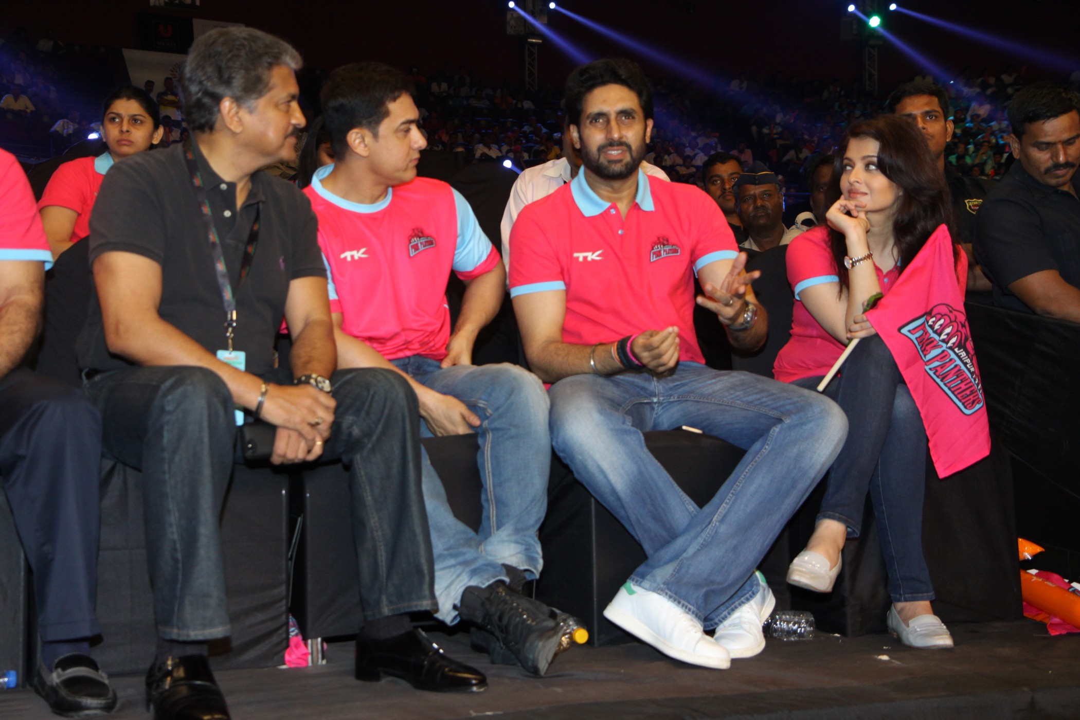 Celebrities At PRO Kabbadi League Match