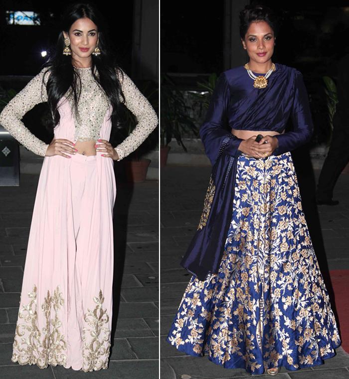 Celebrities At Tulsi Kumars wedding Reception