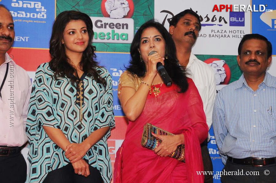 Celebrities Launch Big Green Ganesha Event